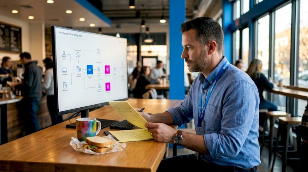 Manager mapping document automation connections