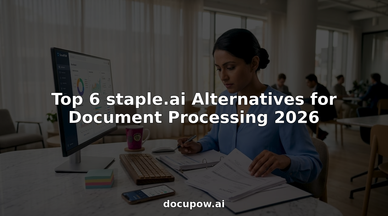 Top 6 staple.ai Alternatives for Document Processing 2026