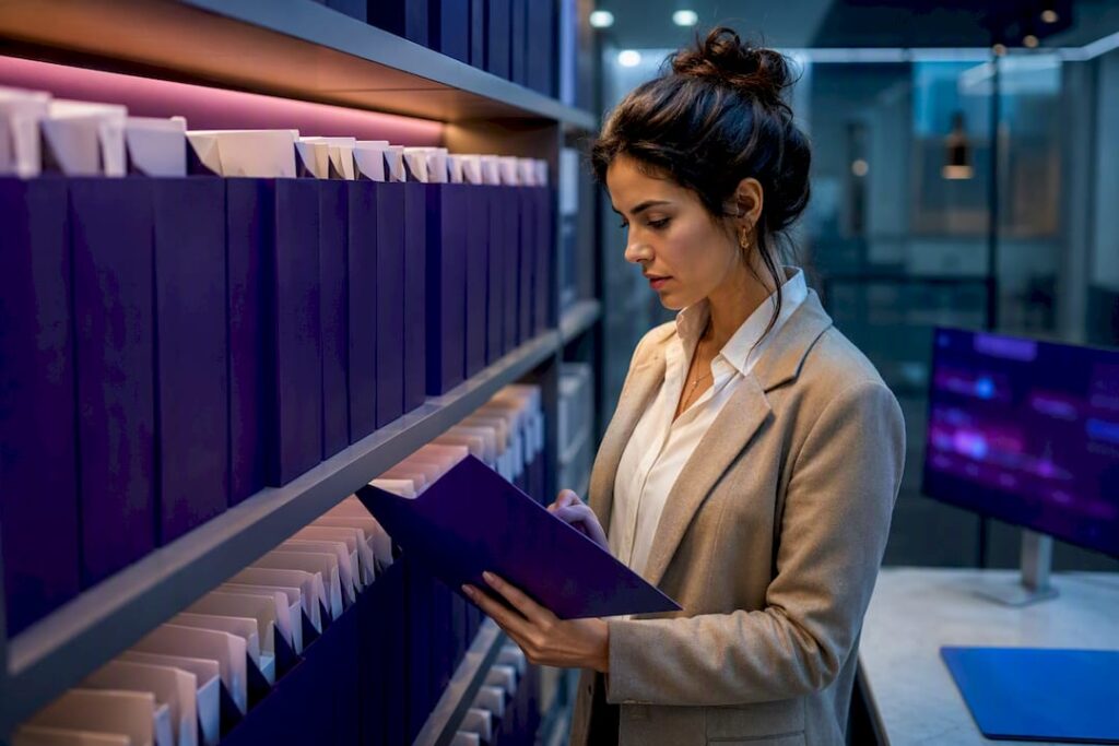 Organized contract repository for AI lifecycle management