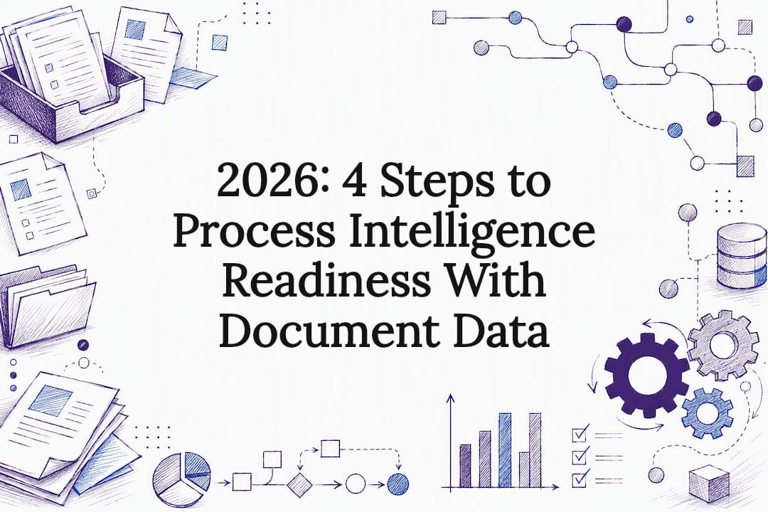 2026: 4 Steps to Process Intelligence Readiness With Document Data