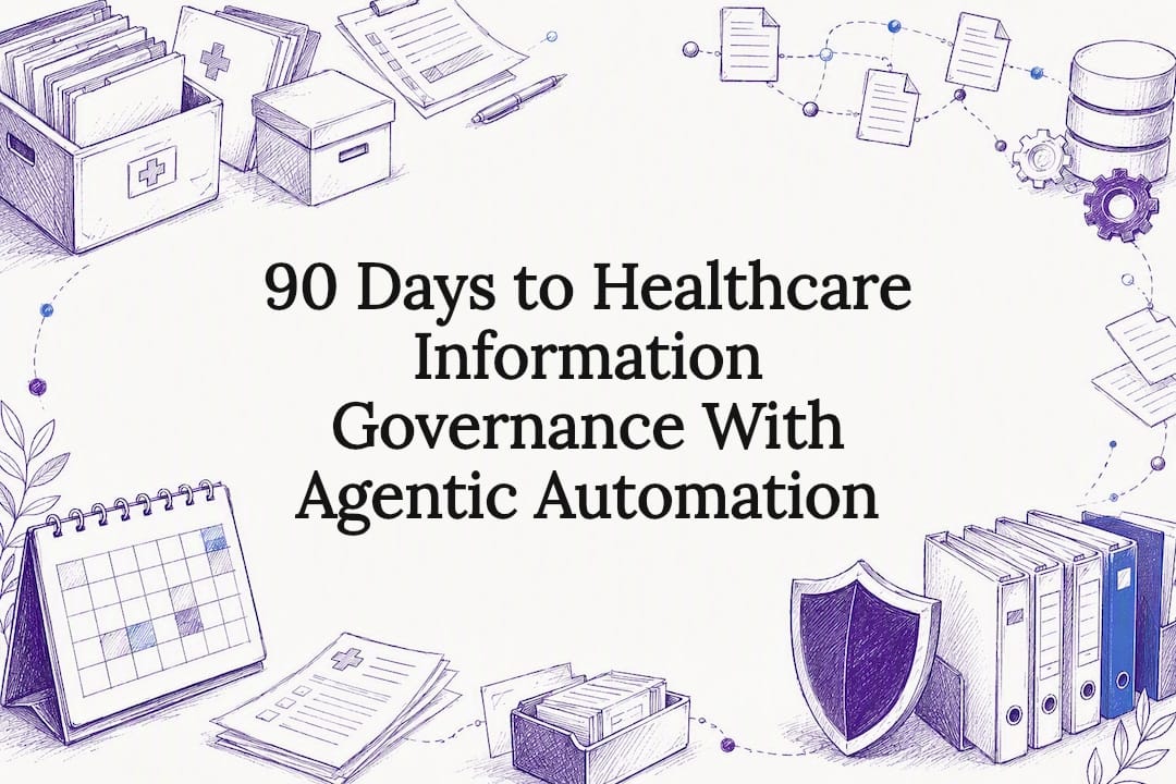 90 Days to Healthcare Information Governance With Agentic Automation