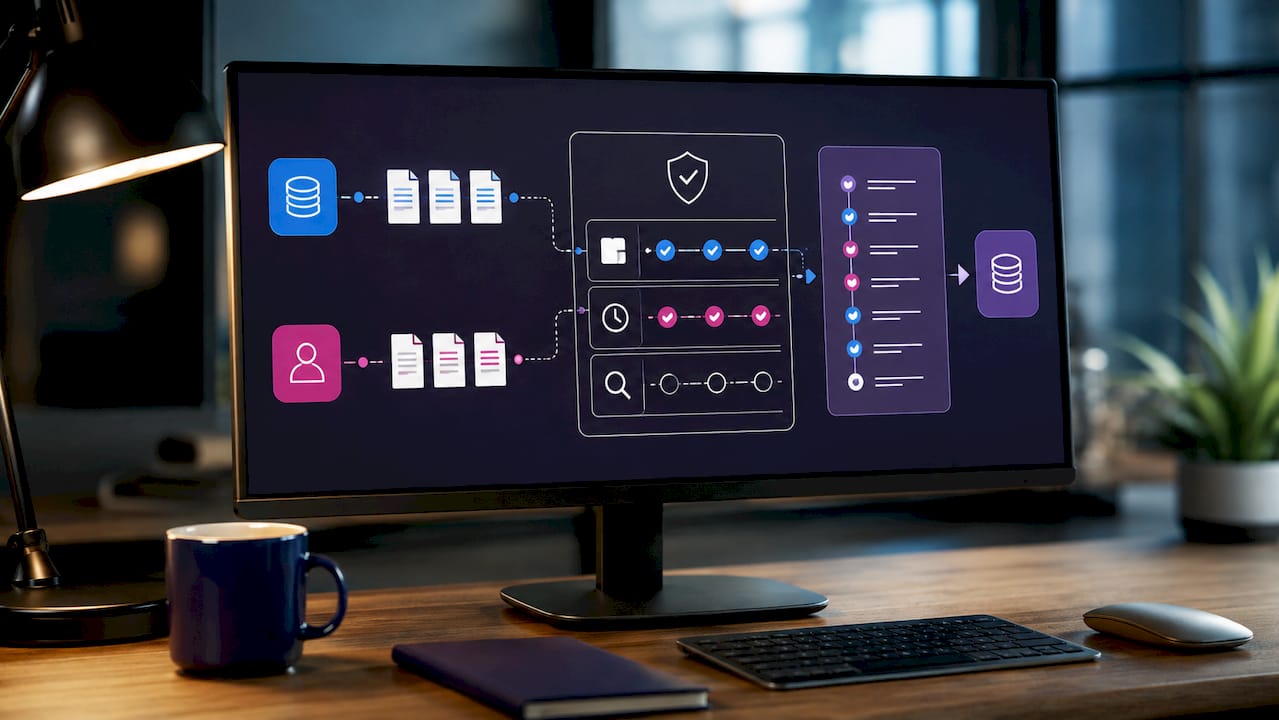 ERP and CRM governance workflow
