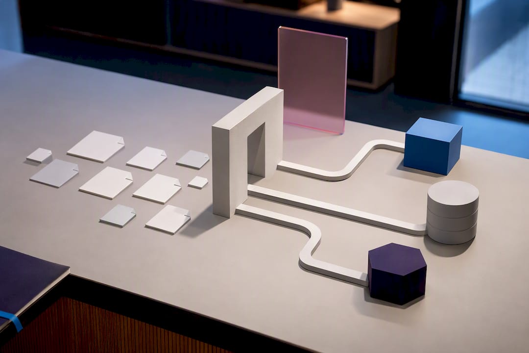 Illustration of document integration pathways