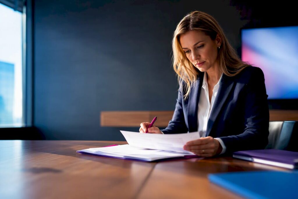 Analyst validating freight invoice records