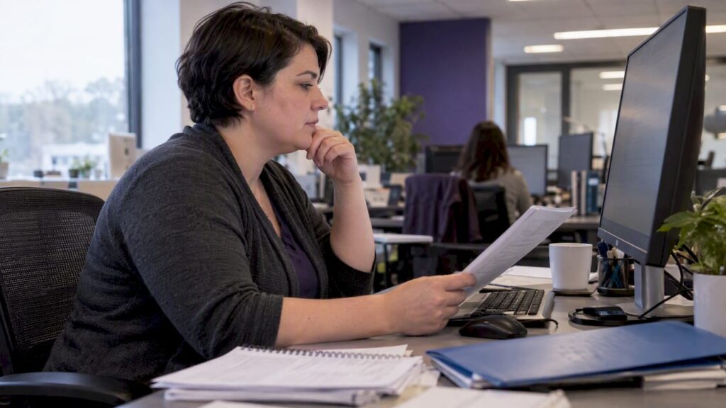 Analyst checks extracted contract fields against source